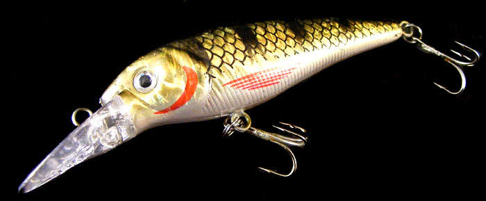 Golden Diving Rattling Bass Lure!