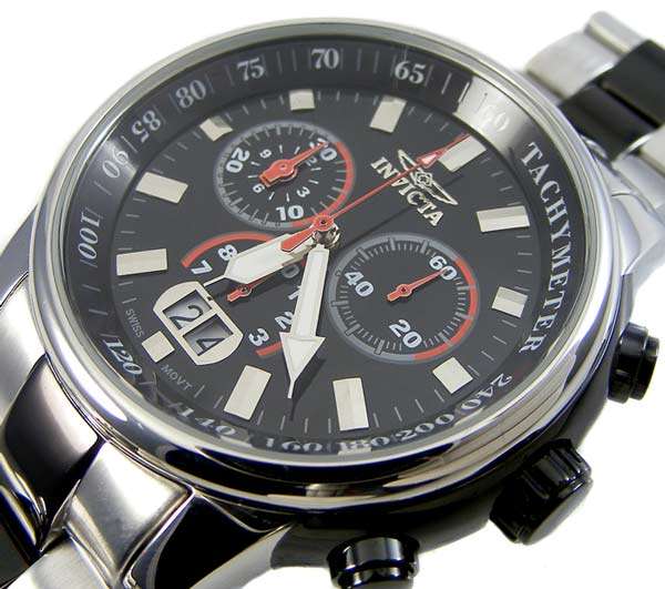 INVICTA Sport Tachymeter 100m 1/10th sec IP Chrono!  R5199.00 Retail