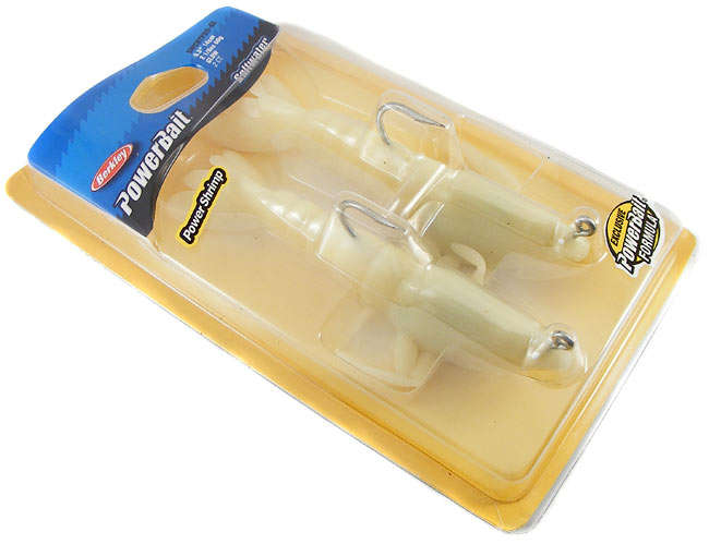 BERKLEY Power Bait Saltwater POWERSHRIMP Glow!