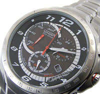 CITIZEN Eco-Drive Dual TimeTachy Racer Chronograph