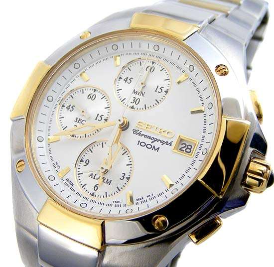 SEIKO COUTURA SAPPHIRE Alarm Dual Time Chronograph