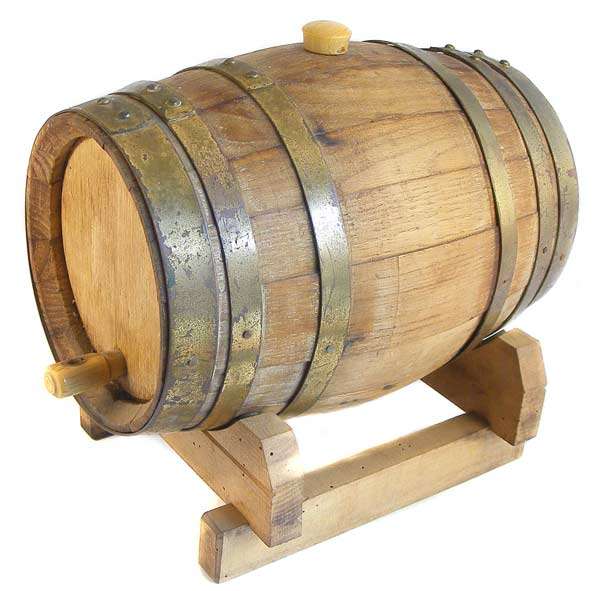 Small wooden wine barrel - needs TLC!