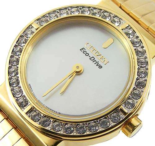 CITIZEN Ladies Eco-Drive Swarovski / Mother of Pearl GT! *R3499*