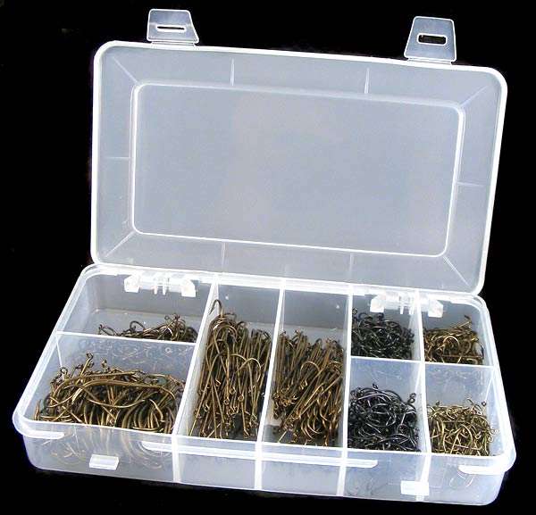 EXCLUSIVE selection 800 MUSTAD HOOKS  Great Angler's Gift!