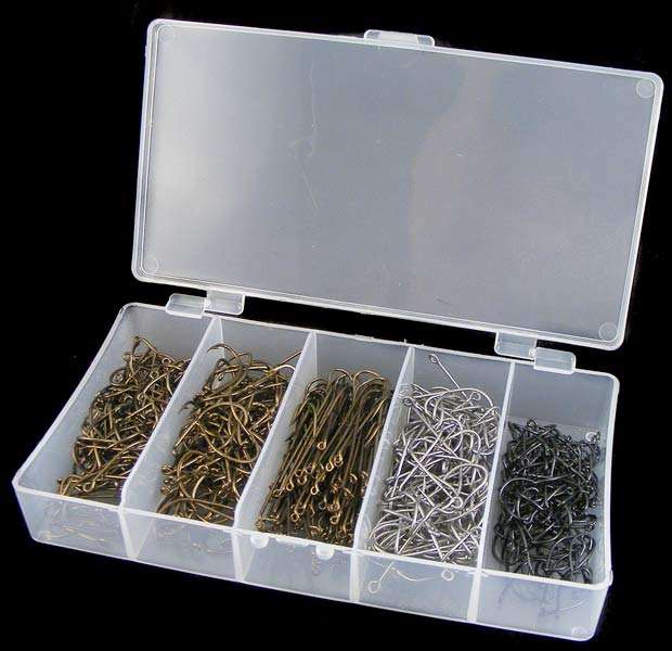 EXCLUSIVE selection 500 MUSTAD Light Tackle HOOKS No.1-5 Great Angler's Gift!