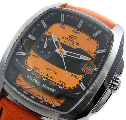 CASIO EDIFICE Futuristic Retrograde Dual Time