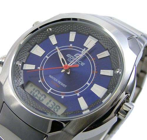 CASIO EDIFICE Sunray AnaDigi Alarm Dual Time Chronograph