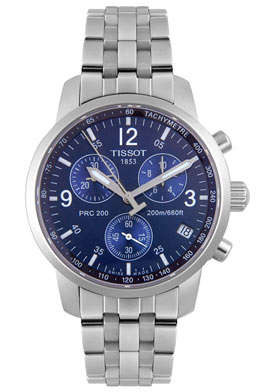 TISSOT PRC200 Swiss Quartz Sapphire Tachymeter Chronograph