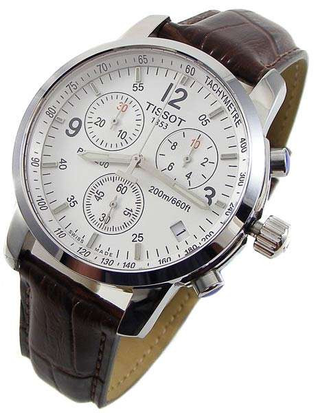 TISSOT PRC200 Swiss Quartz Sapphire Tachymeter Chronograph