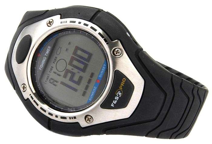 FIELD & STREAM PRO Tide/Moon/Fishing Watch with alarms, timer