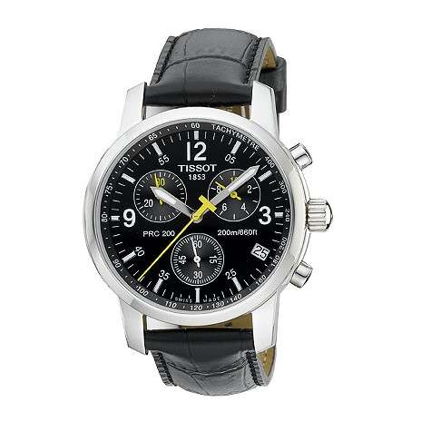 SWISS R6000.00 TISSOT PRC200 Swiss Quartz Sapphire Tachymeter Chronograph