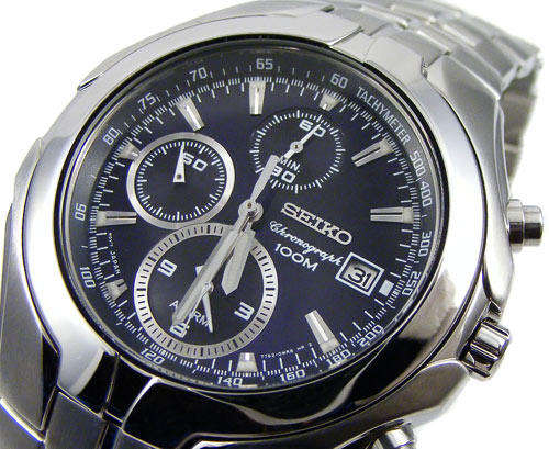 SEIKO  EXCELSIOR 100m Alarm/Dual Time Tachymeter Chronograph!