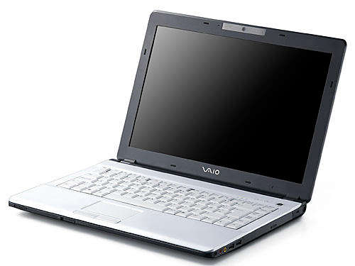 SONY VAIO 1.83GHz Core Duo 15.4" 100GB Drive, 512MB RAM, Webcam, Modem, Free Sleeve and Backpack!