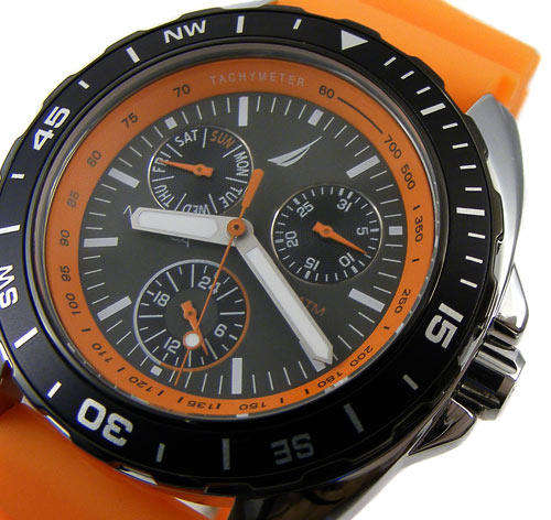 Nautica Multifunction Tachymeter Sports Quartz - Quality Japanese Movement!
