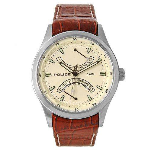 POLICE Double Retrograde Multifunction Calendar 24 Hour Quartz