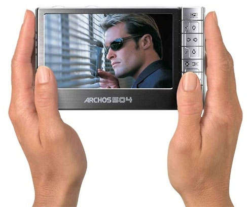 ARCHOS 504 40GB HDD Portable Video Multimedia Player 4.3 inch screen