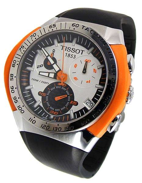 TISSOT T-TRACX Swiss Quartz Tachymeter Chronograph