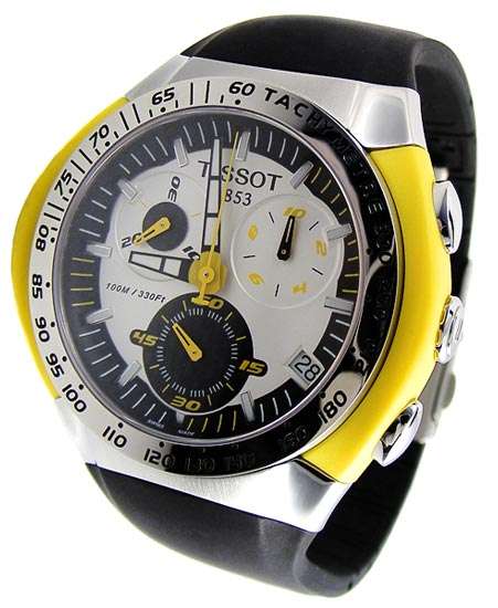 TISSOT T-TRACX Swiss Quartz Tachymeter Chronograph