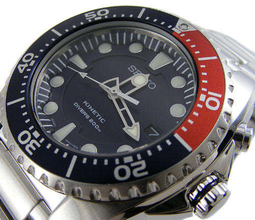 SEIKO KINETIC 6 Month POWER Reserve 200m TRUE SCUBA Diver