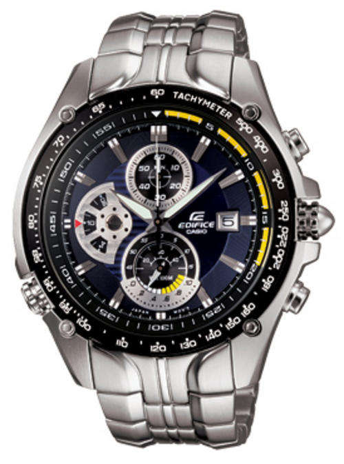 CASIO EDIFICE S/S Screwlock Crown Register Ring Tachy Chrono