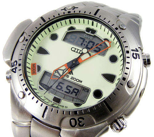 NEW CITIZEN AQUALAND II PRO SCUBA LUMIDIVER R6299 RRP