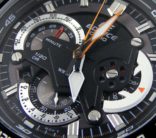 CASIO EDIFICE Retrograde Layered Edge 3D Shield Red Bull Racing Chronograph