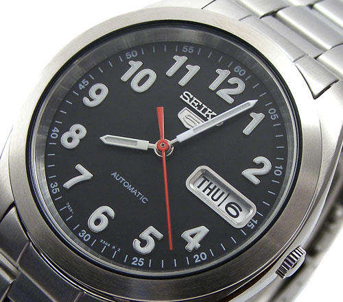 SEIKO 5 21 Jewel Automatic Day Date Exhibition Case Back