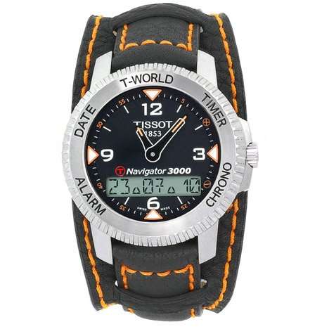 Touch Screen TISSOT T-TOUCH T-NAVIGATOR 3000 Sapphire T-World-Timer-Date-Alarm-Chrono*R8999.00*