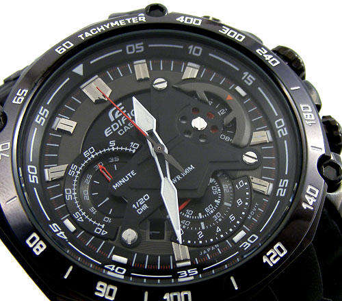 CASIO EDIFICE Retrograde Layered Edge 3D Shield Red Bull Racing Chronograph