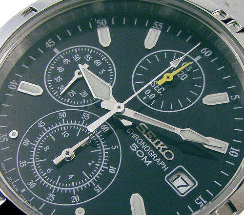 SEIKO AVIATORS OYSTER Military Green 1/20 SEC CHRONOGRAPH