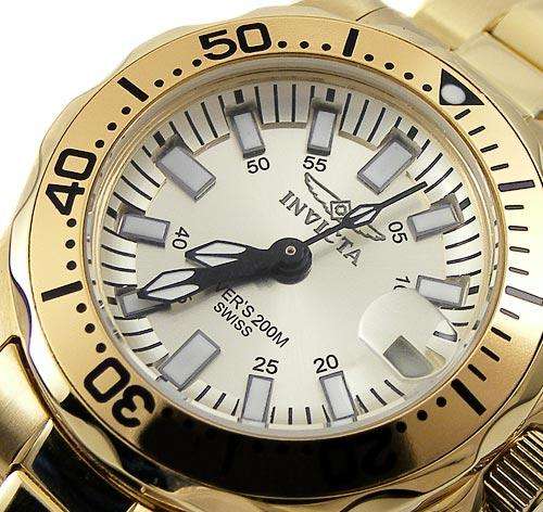 INVICTA Ladies 200m Sapphire Pro Diver Swiss Quartz SIGNATURE COLLECTION!