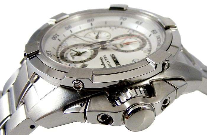 SEIKO VELATURA Elite Series Sapphire Glass 7T62 Alarm Chronograph