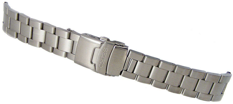 GENUINE SEIKO Brushed Stainless bracelet - SKX series, Black- Orange Monster etc.