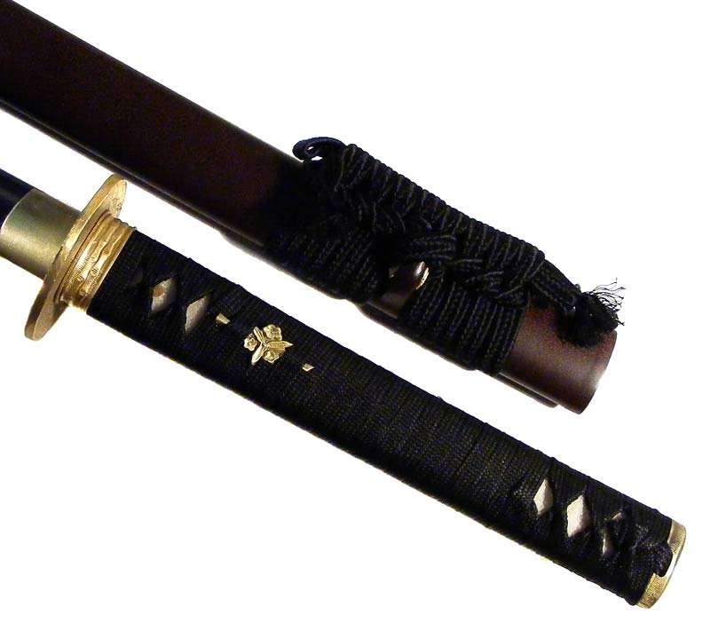 Hand Forged Katana- Damascus Folded Steel blade-genuine rayskin-Razor sharp not a toy or display