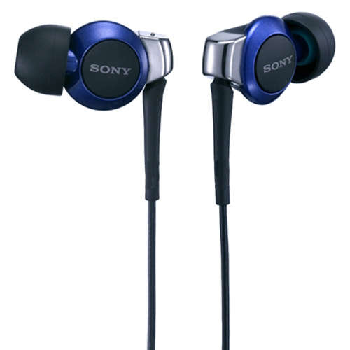 FREE SHIP Local Stock! SONY N.U.D.E.EX In Ear Earphones MDR-EX300SL BLUE