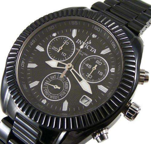 $1495 INVICTA Solid CERAMIC SWISS Chronograph. Highly scratch resistant - rare timepiece!