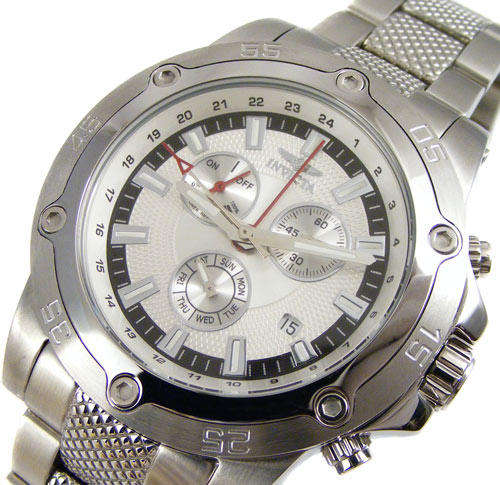 $595 INVICTA Swiss Alarm Power Reserve GMT!