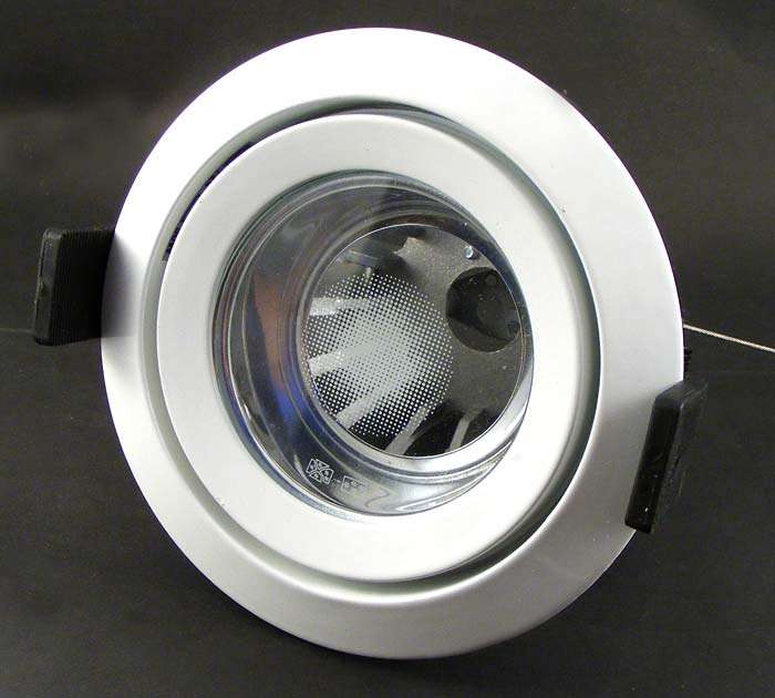 Set of 3 New Radiant Splashproof Aluminium 12v Halogen Downlighters