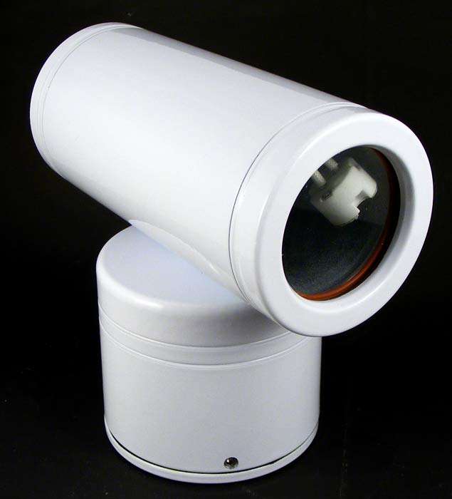 High Quality SPAZIO Aluminium Ext. 12V Up/Down Wall/Ceiling Light -integrated electronic transformer