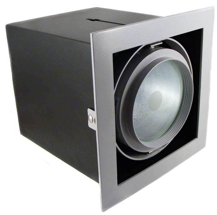 High Quality set of 2 SPAZIO Large 150Watt Metal-Halide Downlights