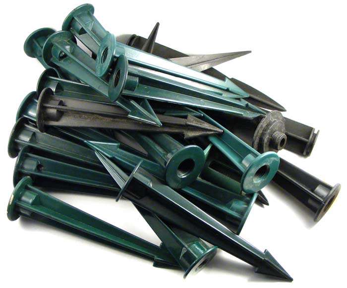 Lot of 23 Spikes for Outdoor Garden lights