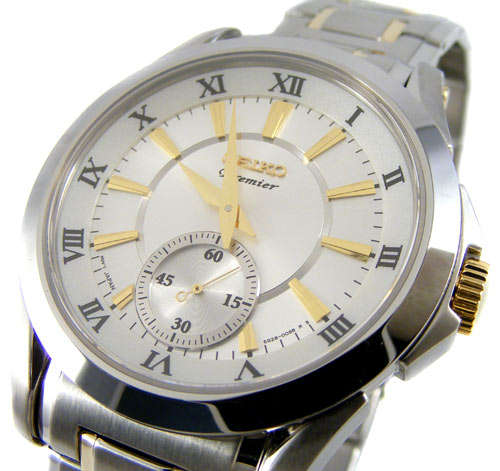 Retail R6000.00! SEIKO PREMIER SAPPHIRE Glass Sub Second Elite Dress Watch
