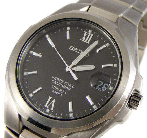 Men s Watches Rare Seiko Model SEIKO Titanium Perpetual Calendar 100m Date Quartz. was sold for 1 689.00 on 16 Apr at 11 33 by Fat dog trading in Mossel Bay ID 62600578