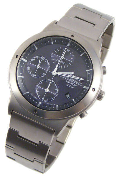 SEIKO Full TITANIUM 1/20 sec CHRONOGRAPH!