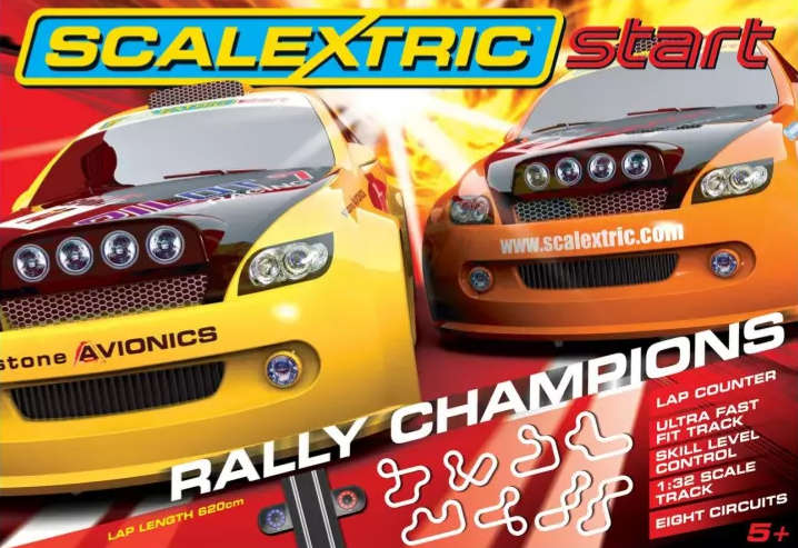 ScaleXtric C1287 START RALLY CHAPIONS SET