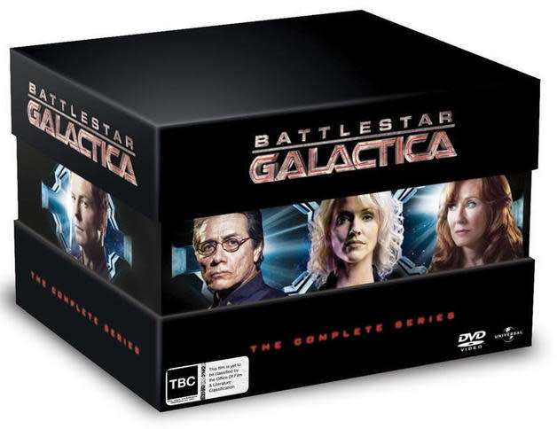 Battlestar Galactica DVD Box Set Now Available