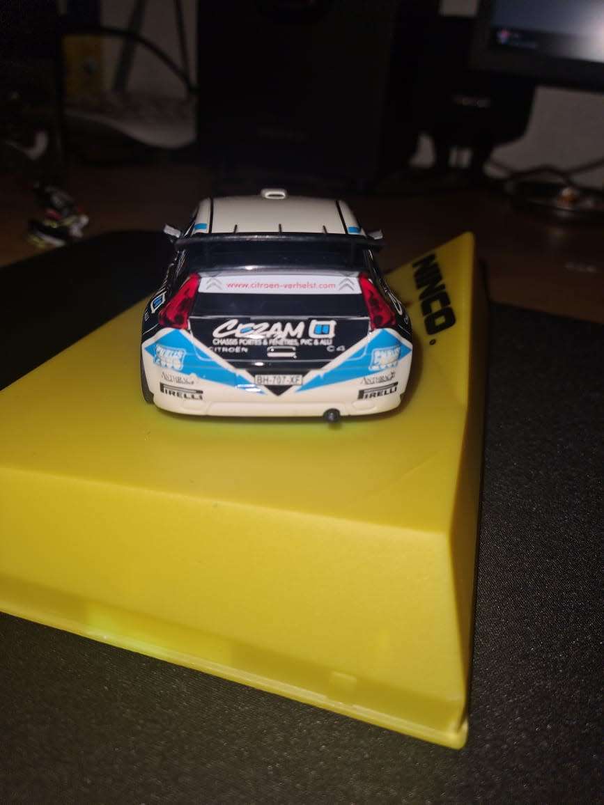 Ninco Citroen C4 Racing Slot Car(WORKS ON SCALEXTRIC)