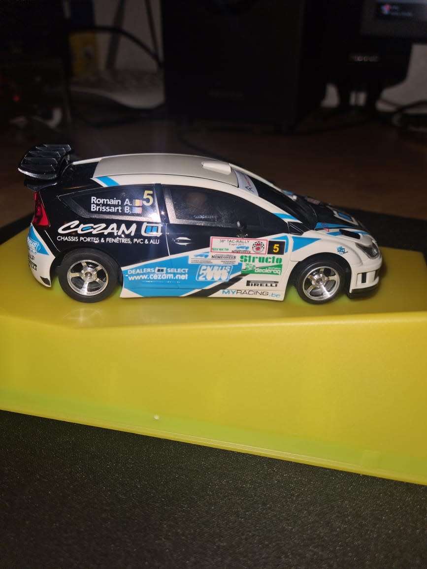 Ninco Citroen C4 Racing Slot Car(WORKS ON SCALEXTRIC)
