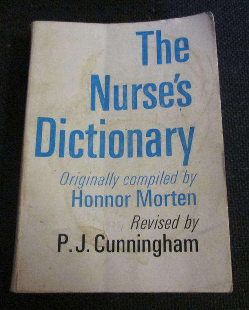 The Nurse's Dictionary (Pocket Edition) Revised by P.J. Cunningham