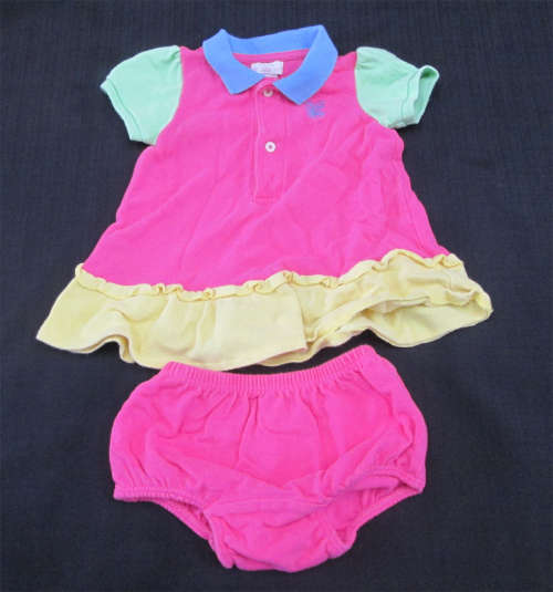 USA Import - Chaps - 6 months - Tennis Dress with matching Panty